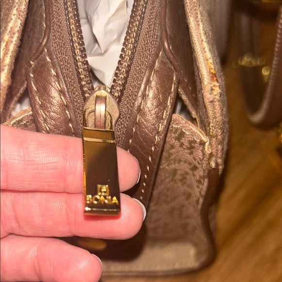 BONIA Monogram Satchel